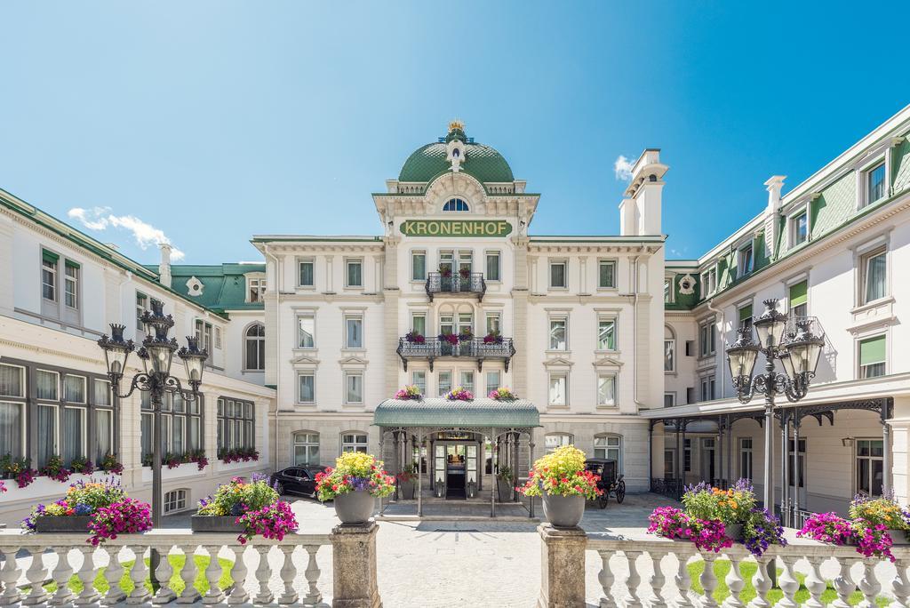 Grand Hotel Kronenhof Pontresina Exterior foto
